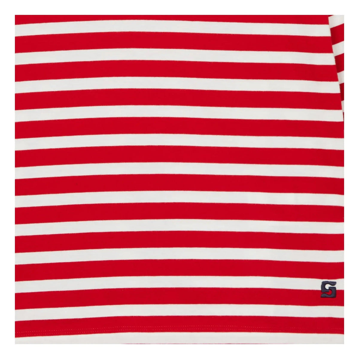 Smallable Kid - Camiseta a rayas Bam | Rojo oscuro