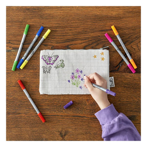 EatSleepDoodle - Set para colorear Mariposas
