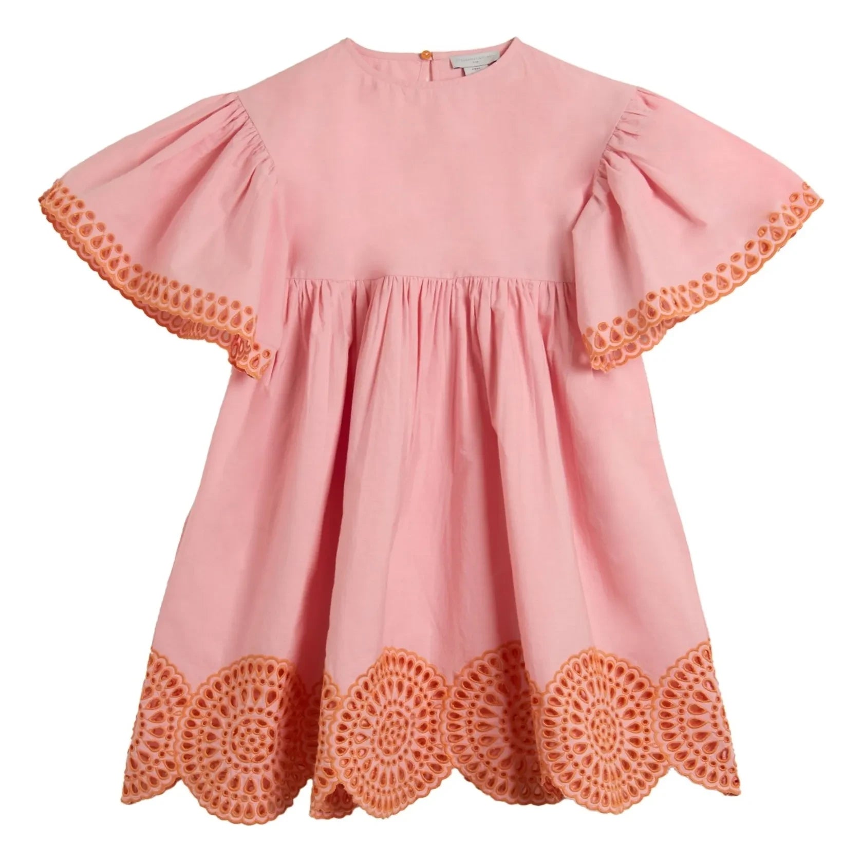 Stella McCartney Kids - Vestido bordado | Rosa