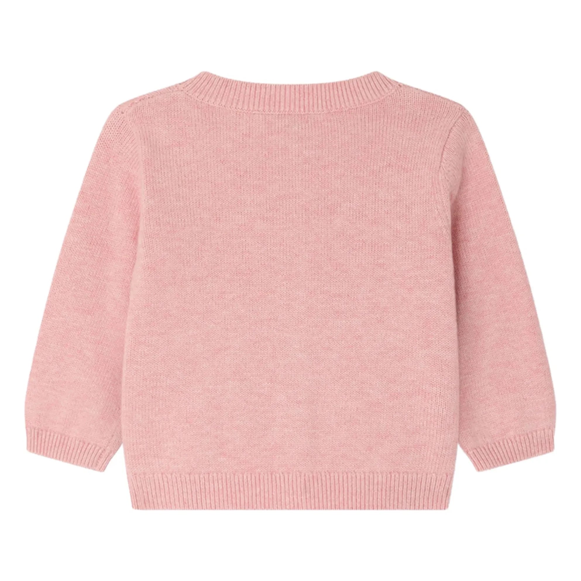 Bonpoint - Cárdigan bordado Claudie | Rosa empolvado