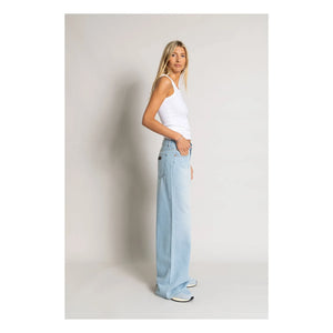 Smallable Woman - Camiseta de tirantes acanalada de algodón orgánico Ayla | Blanco