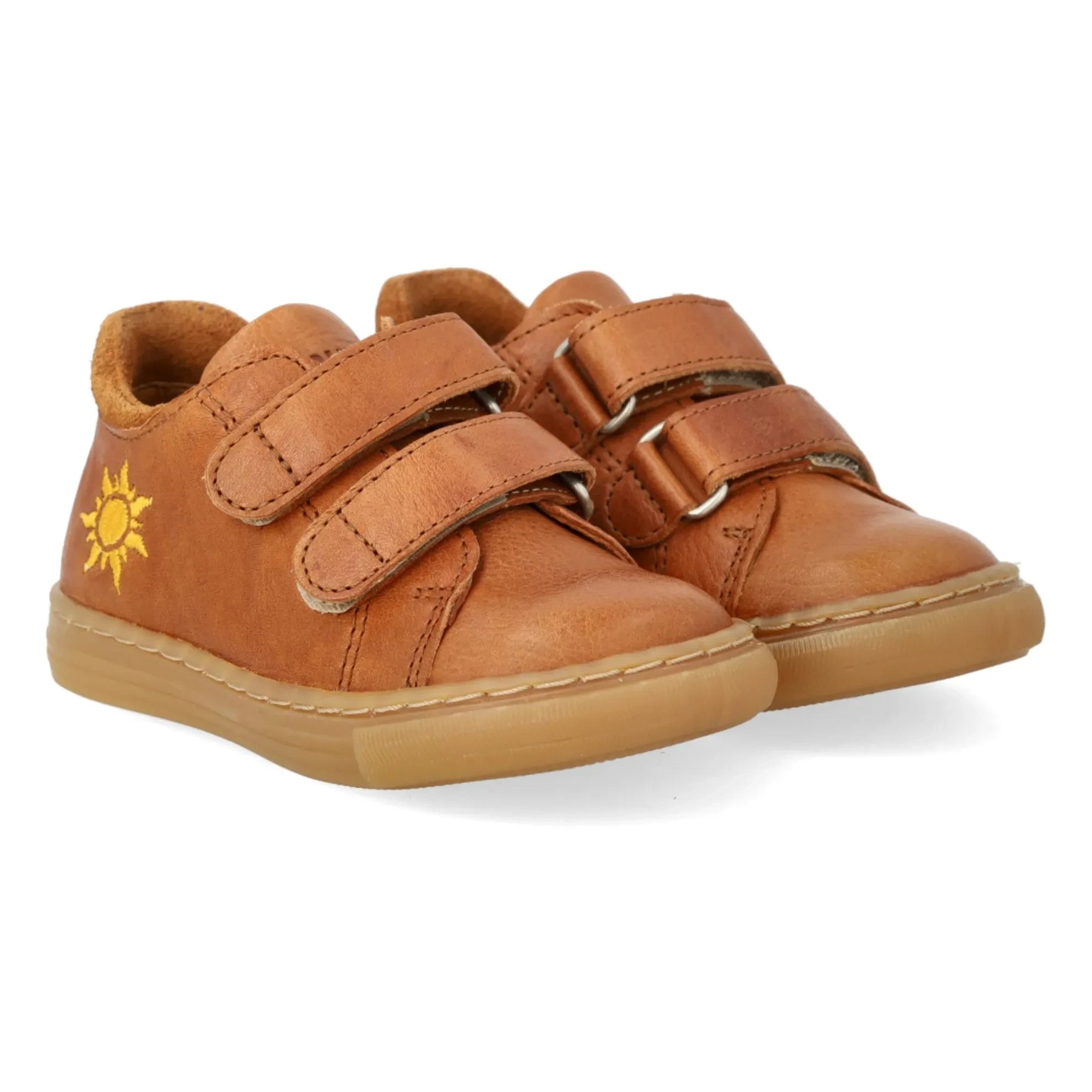 Angulus - Zapatillas Soleil Scratch | Coñac