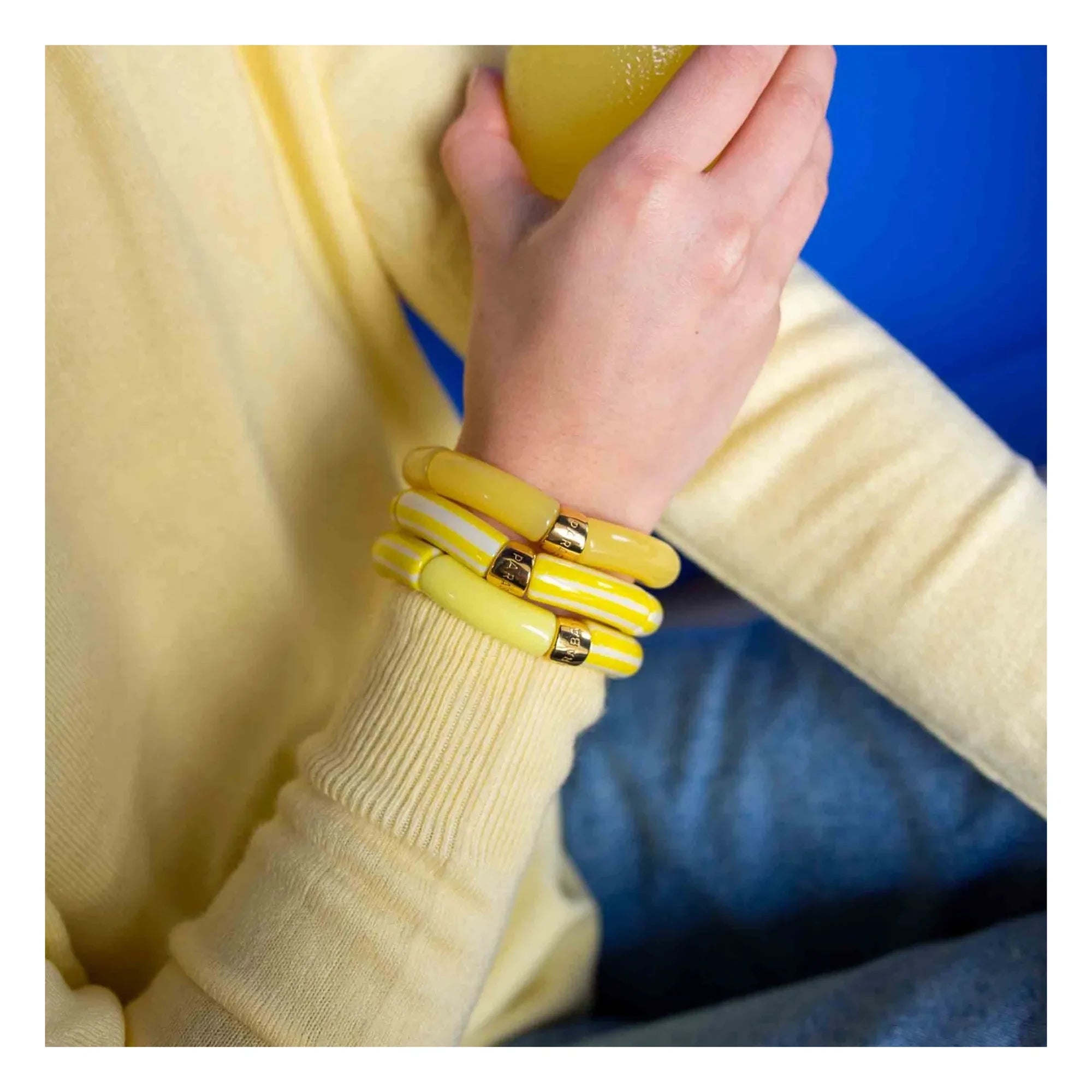 Parabaya - Pulsera Riviera Amarilla 3 | Amarillo