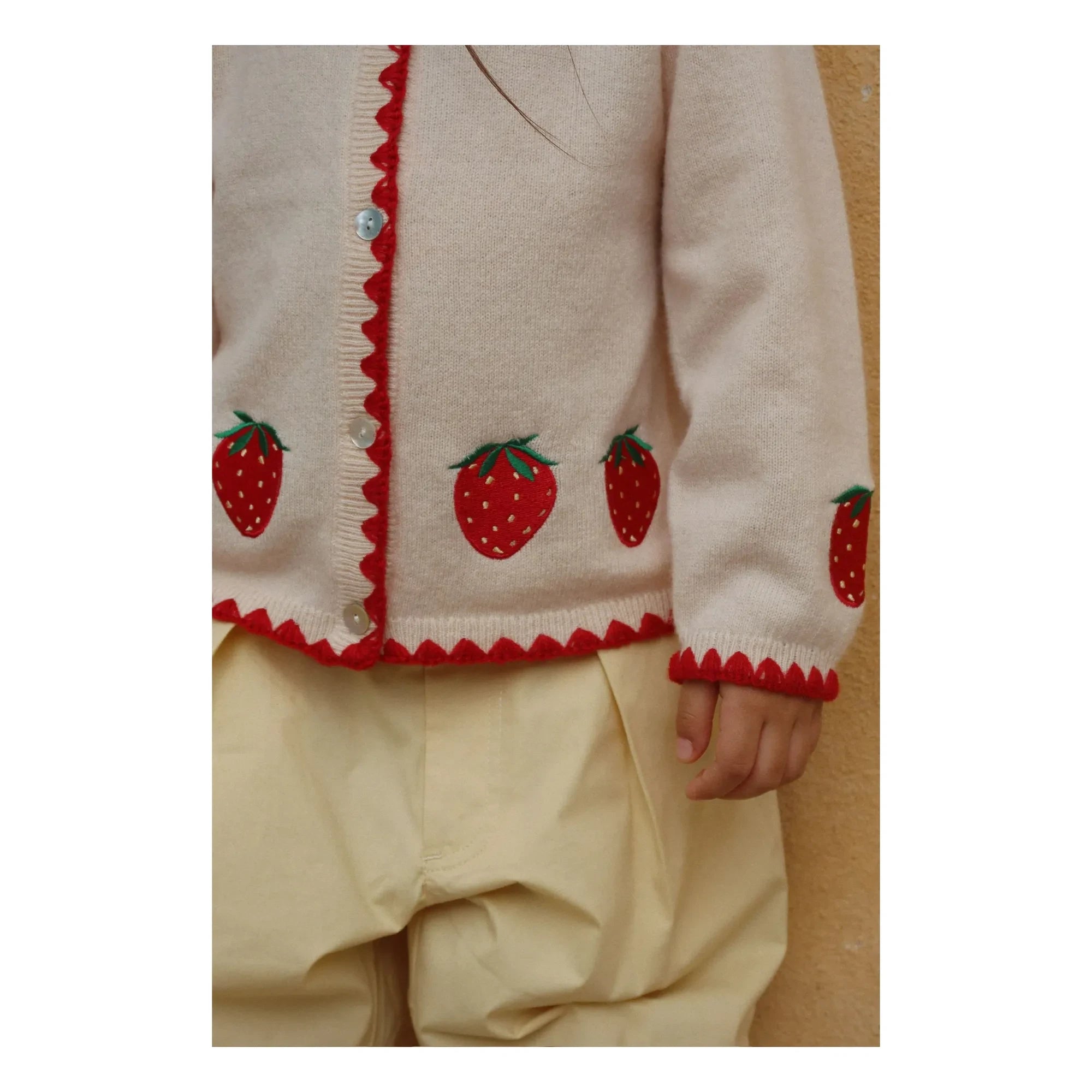 Konges Sløjd - Pantalón chino de algodón orgánico | Amarillo