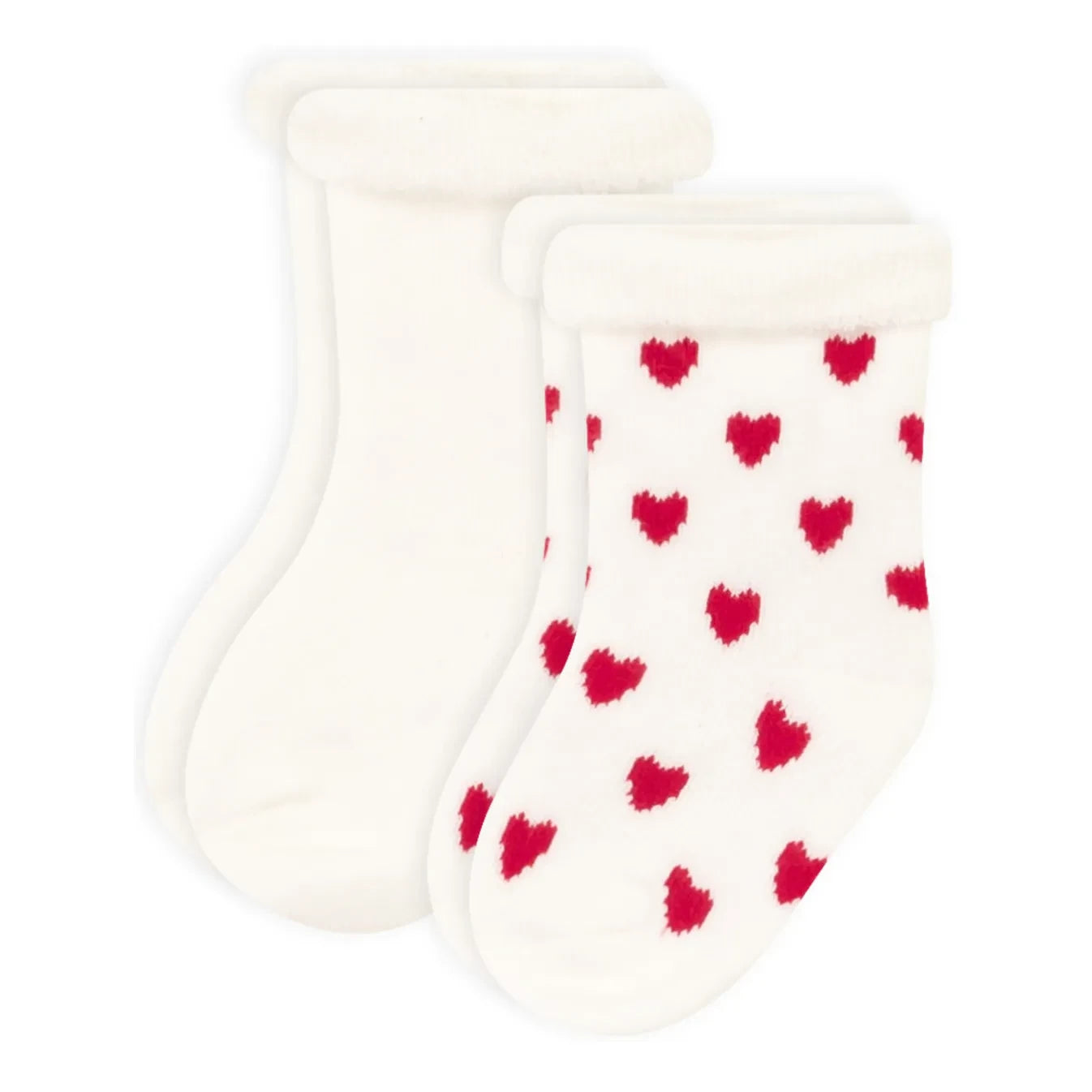 Petit Bateau - 2 pares de calcetines de punto | Blanco