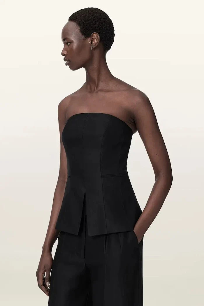 Blusa corsé de viscosa AllSaints CHARLEY para mujer