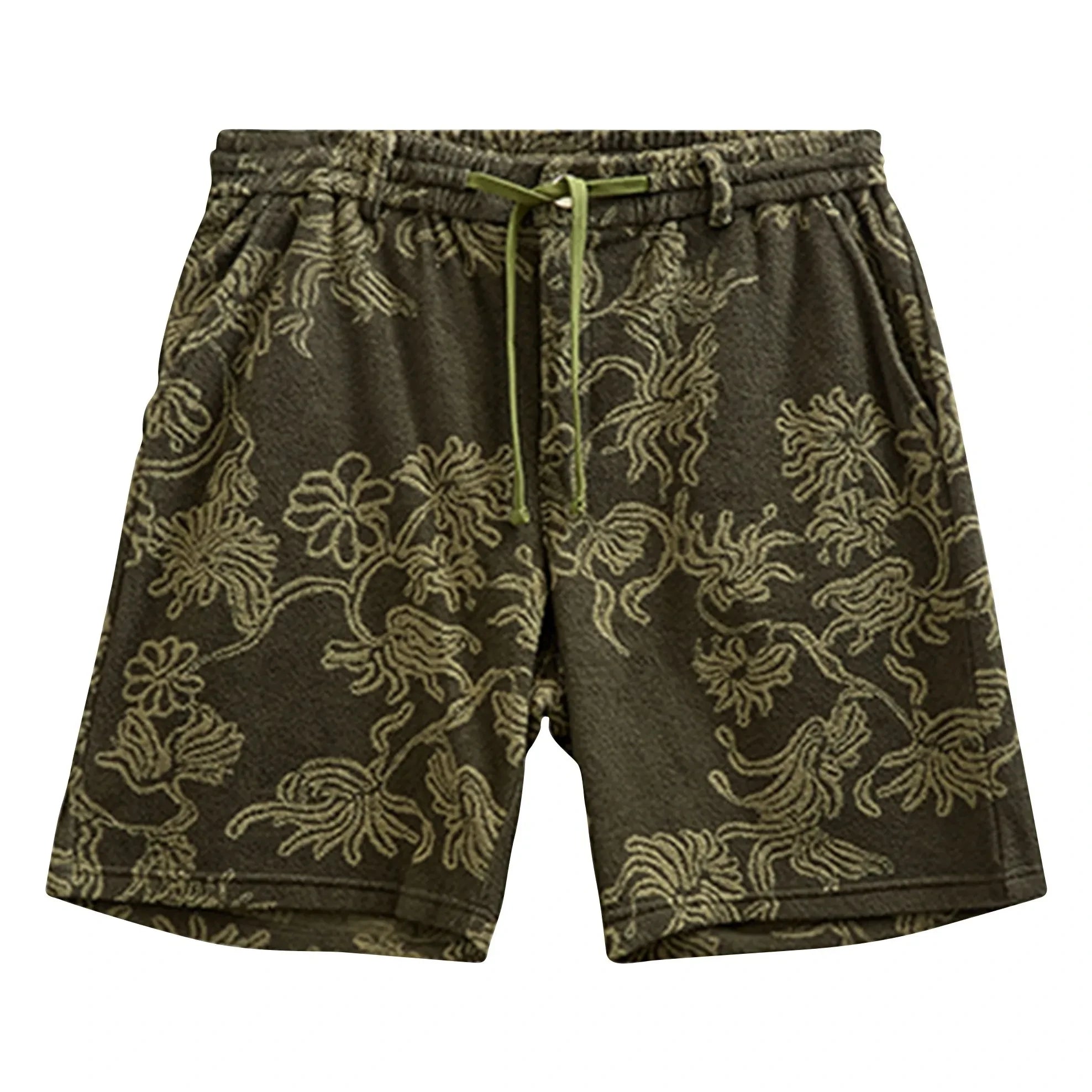 Anerkjendt - Shorts de rizo Akjan | Verde oscuro