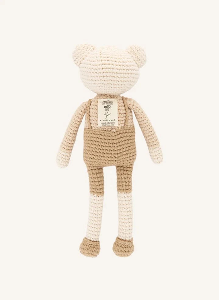 Patti Oslo - Kalp Şeklinde Peluş Ayı - Patti Oslo x Cosy Roots | Bej