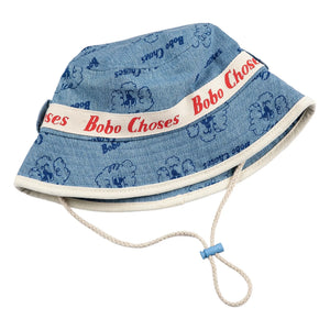 Bobo Choses - Sombrero de Perro de Algodón Fibra Reciclada | Azul
