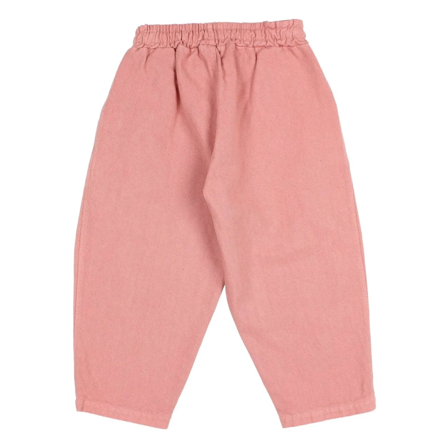 Búho - Drill Girly Kordonlu Pantolon | Pembe
