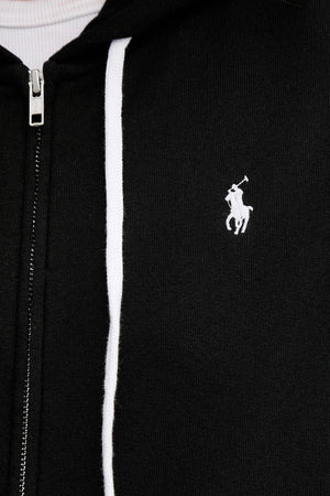 Sudadera con capucha y cremallera de algodón para mujer Polo Ralph Lauren