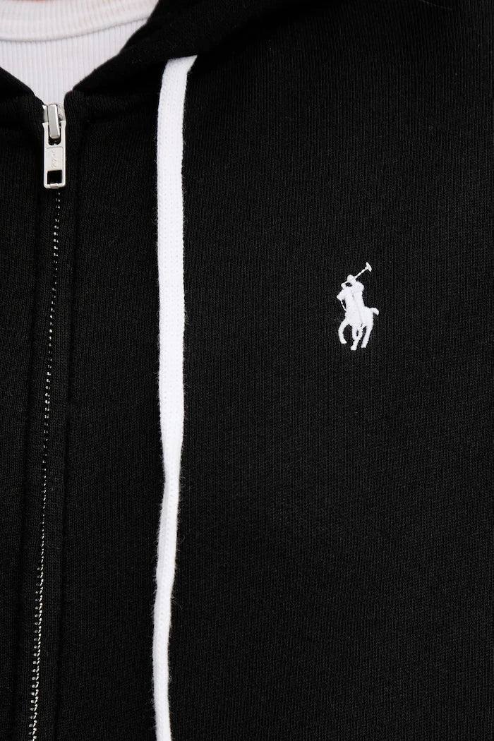 Sudadera con capucha y cremallera de algodón para mujer Polo Ralph Lauren