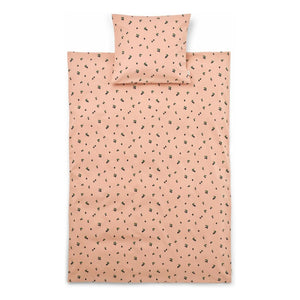 Liewood - Juego de funda nórdica de algodón orgánico | Berry/Pale Tuscany