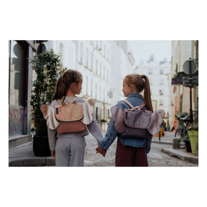 Caramel & Cie - Bolso Mariposa Irisada | Coral