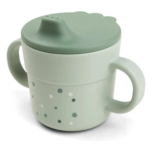 Done by deer - Taza de aprendizaje Happy Dots | Verde