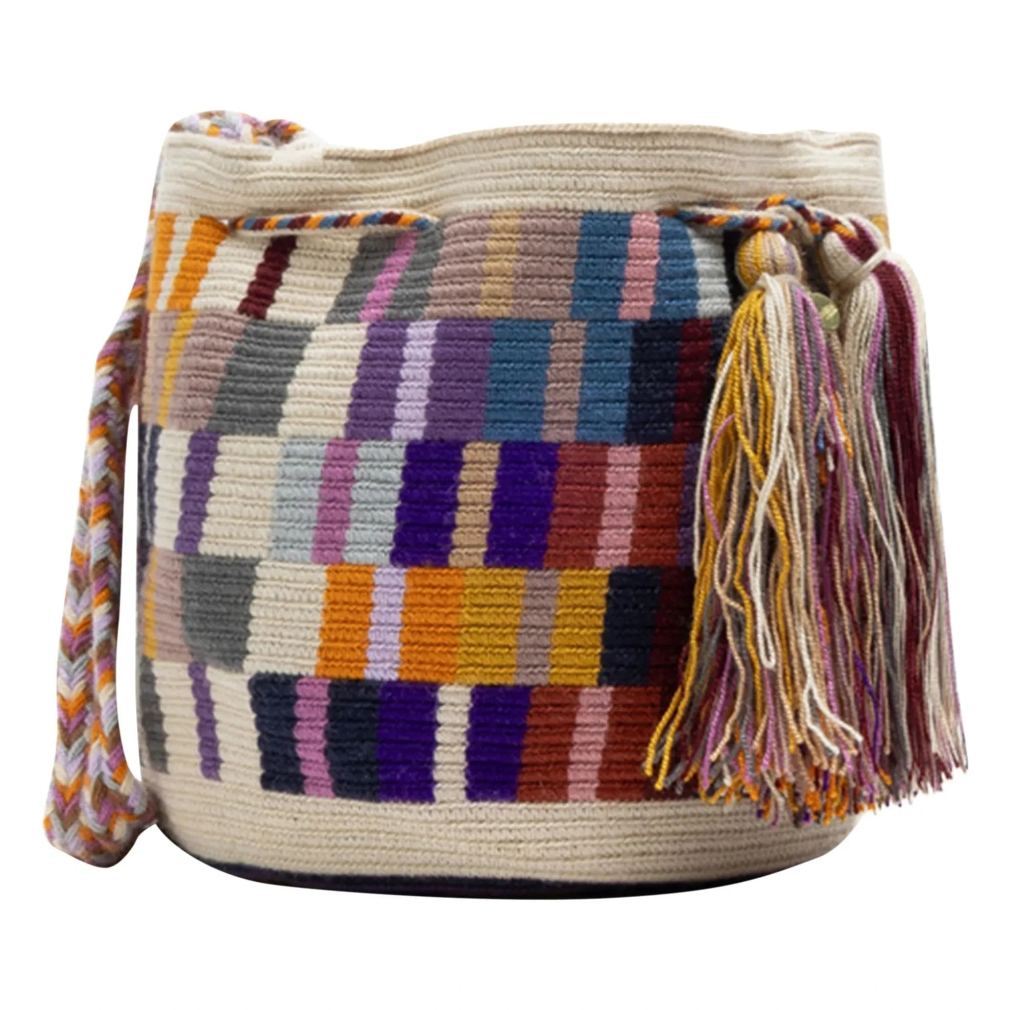 Guanábana - Bolso Octant Mediano Cruzado | Morado