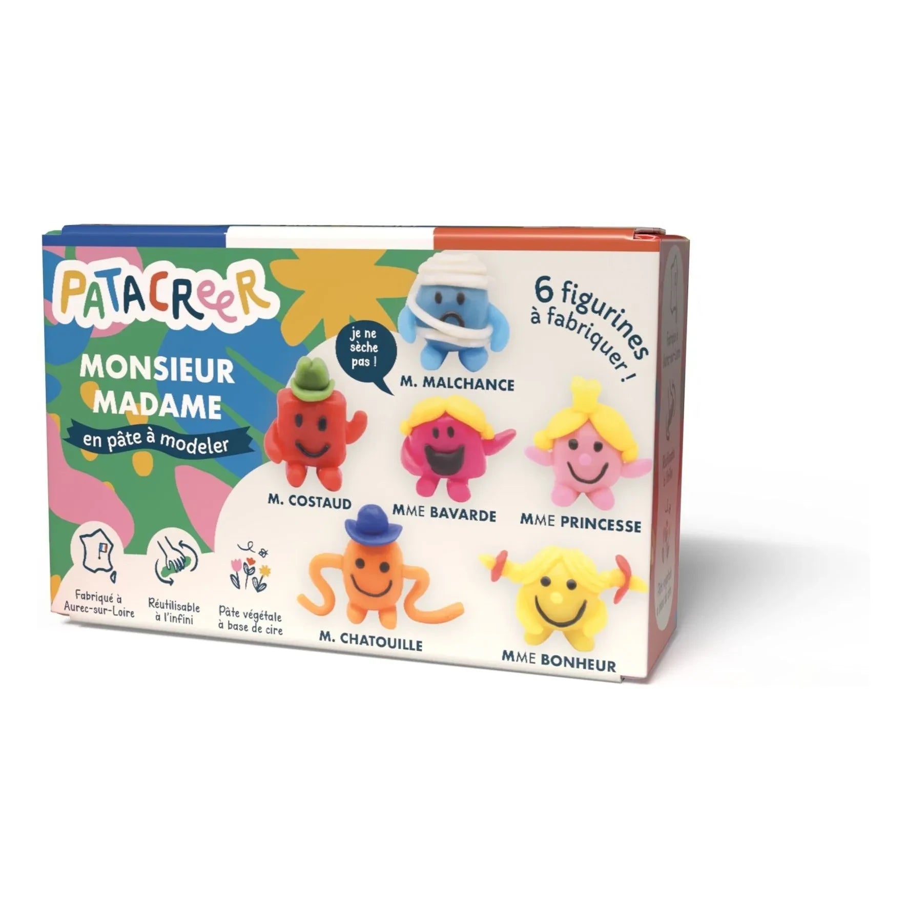 Patacréer - Mis 6 Señores y Señoras de plastilina