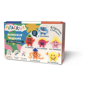 Patacréer - Mis 6 Señores y Señoras de plastilina