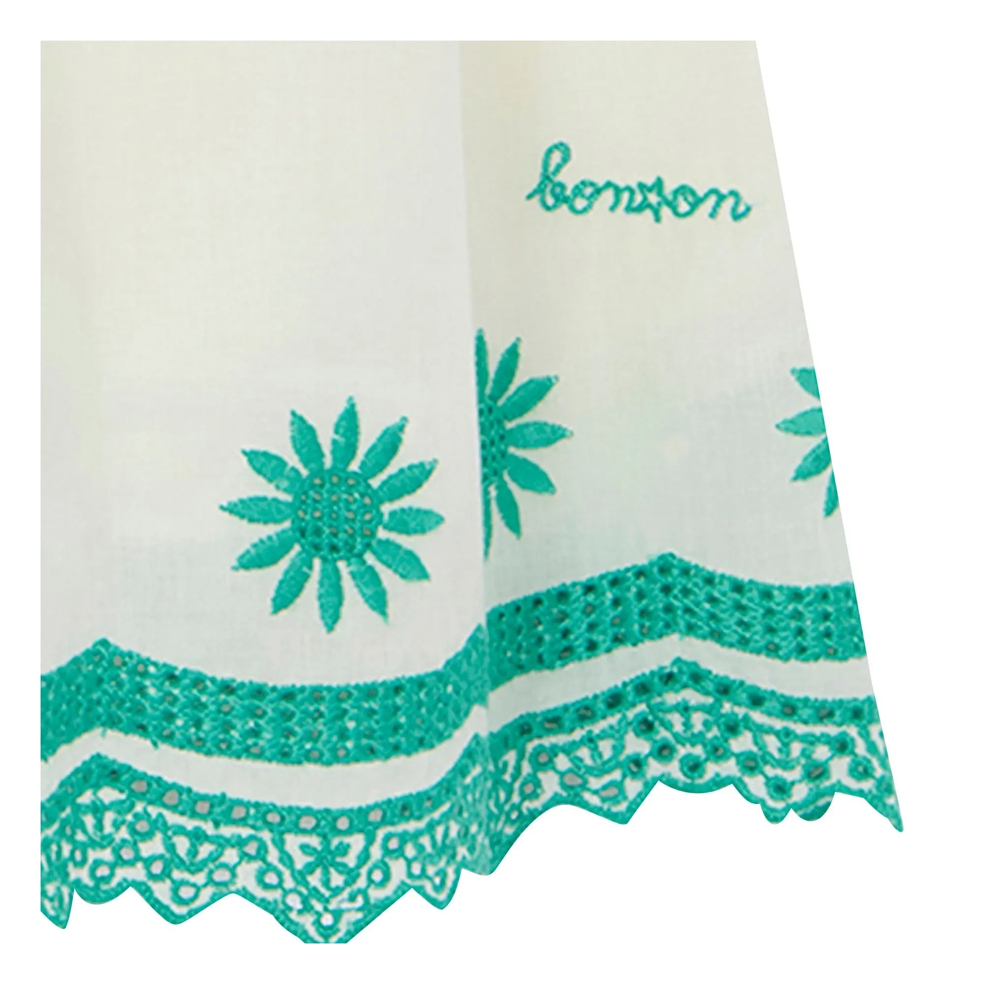 Bonton - Vestido con volantes Lena | Crudo