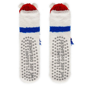 Legami - Adult Noel Slipper Calcetines Oso Polar - ¡Una Ajuste Perfecto!