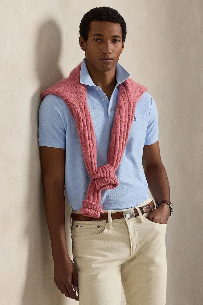 Polo Ralph Lauren Camiseta de algodón con cuello