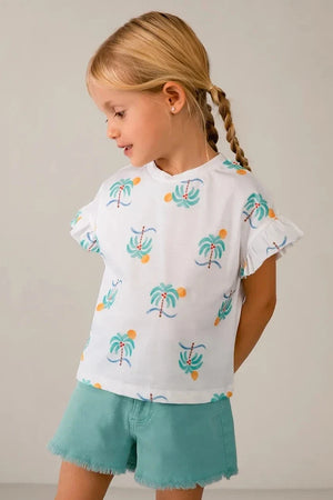 Camiseta de algodón para niño Mayoral