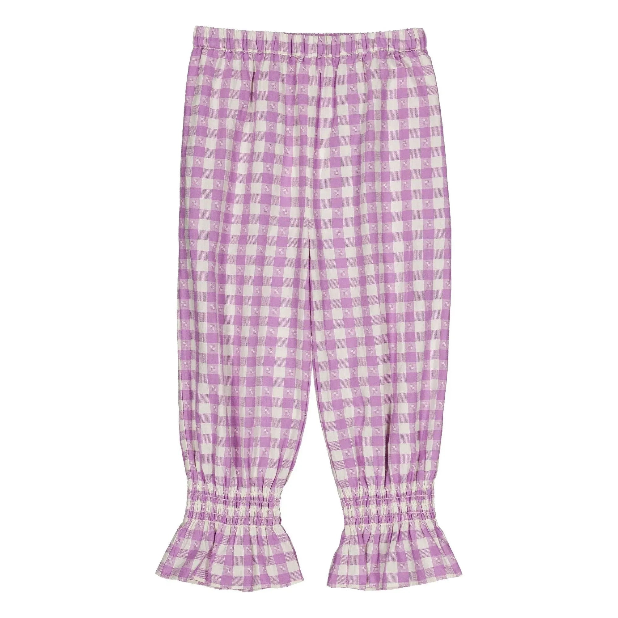 Hola Simone - Pantalones Mirliton Vichy | Lavanda