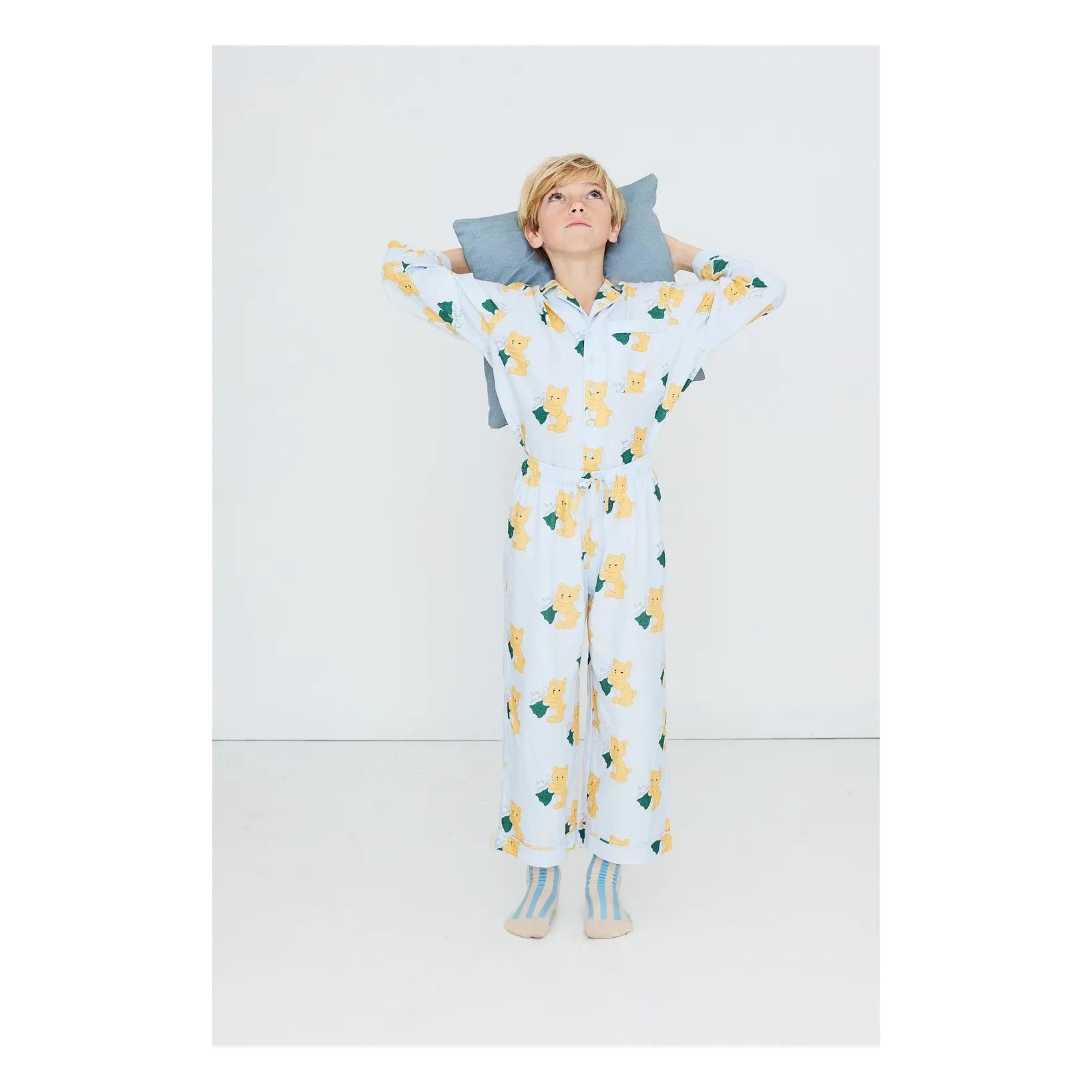 Tinycottons - Teddy Bear Pijama | Açık Mavi