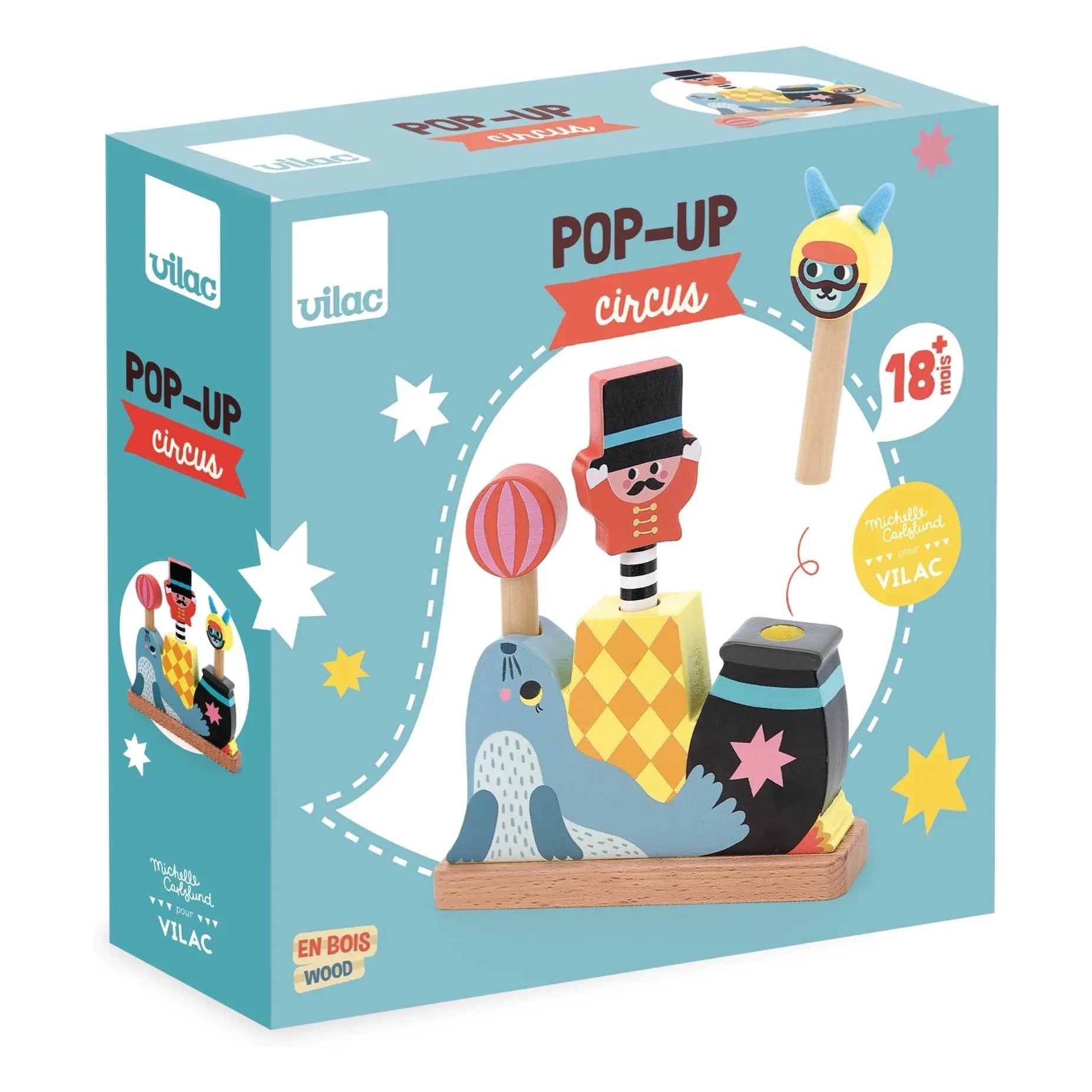 Vilac - Circo pop-up - Michelle Carlslund