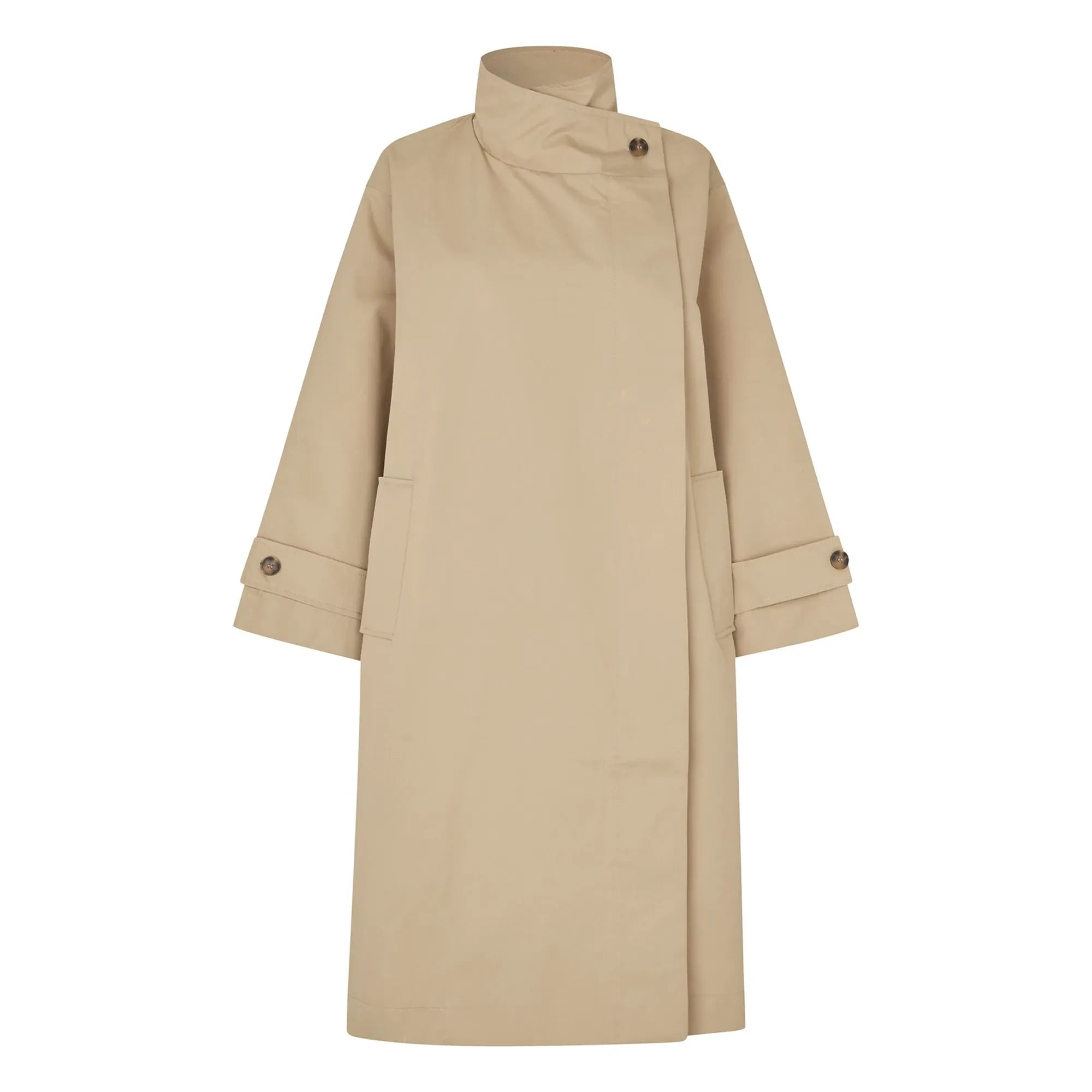 Lollys Laundry - Gabardina Russi Cotton | Beige
