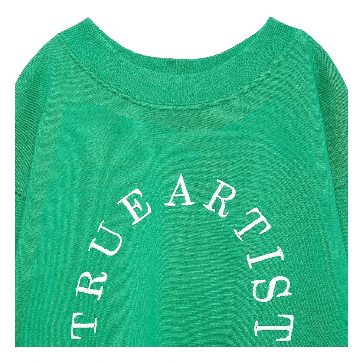 True Artist - Sudadera n.º 10 de algodón orgánico | Verde