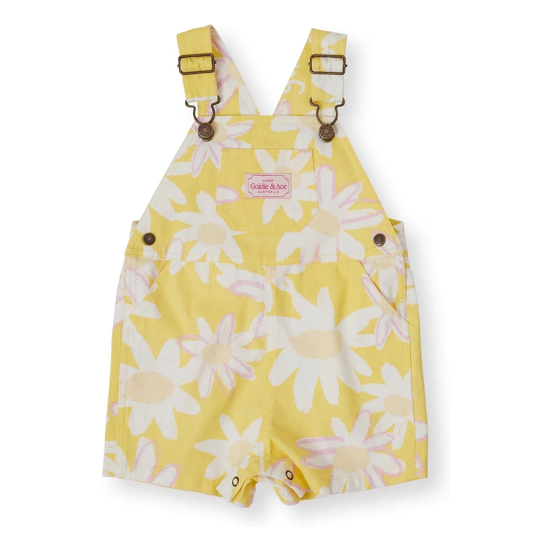 Goldie + Ace - Mono floral corto | Amarillo