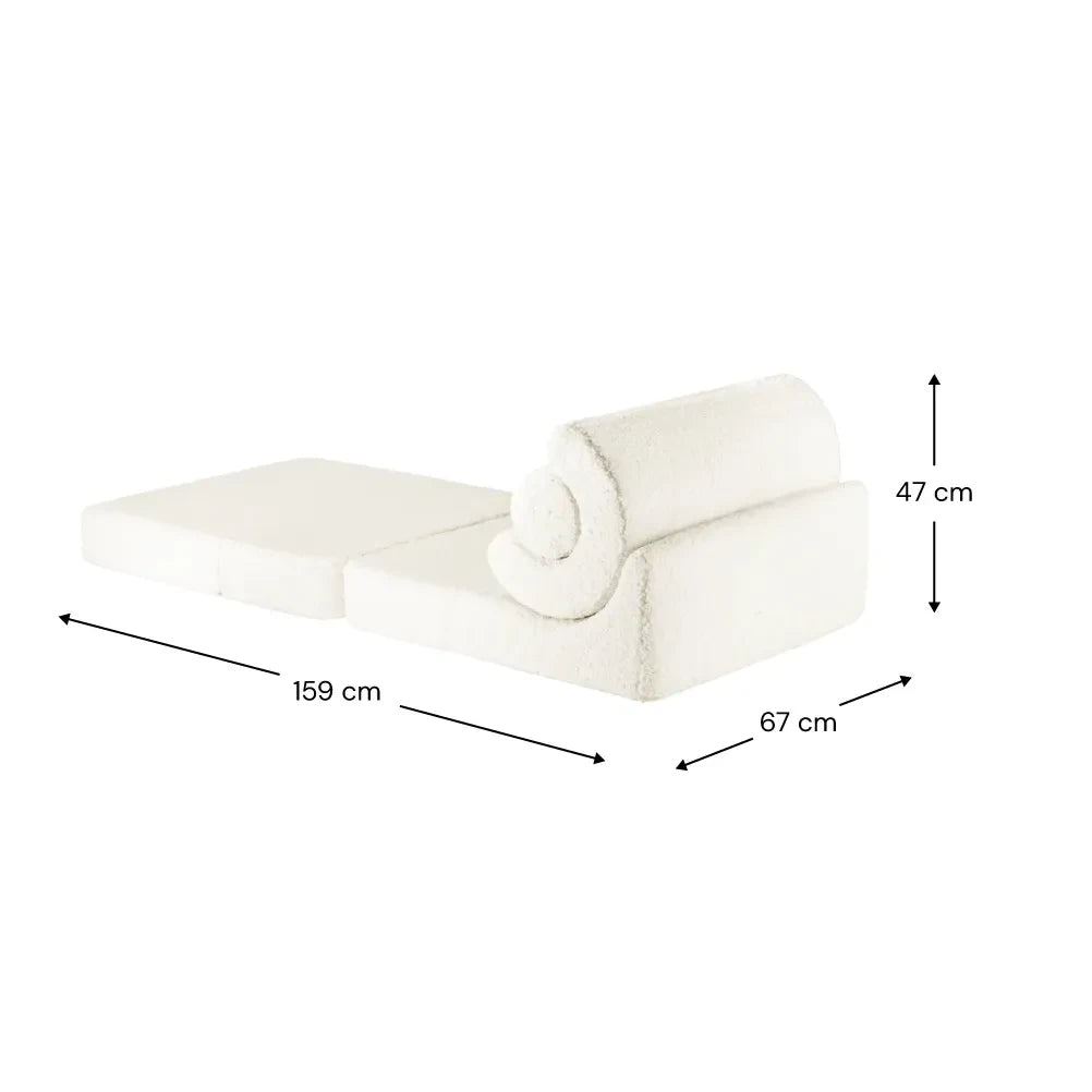 Wigiwama - Sillón Teddy Flipster | Crudo