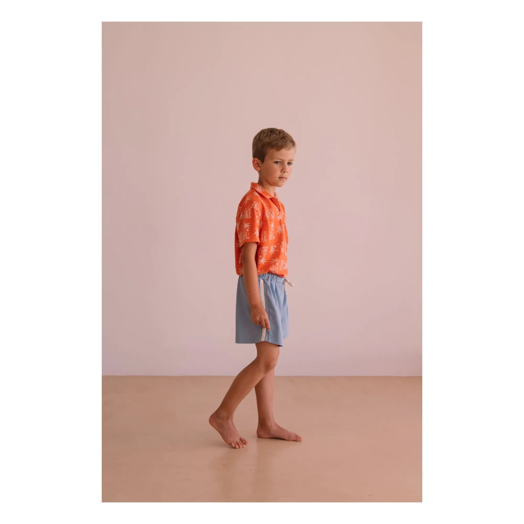 We Are Kids - Pantalones cortos de algodón orgánico Marlow | Azul claro