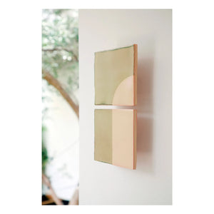 Violaine d'Harcourt - Lámpara de pared Tiles | Verde
