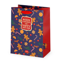 Legami - Bolsa de regalo de jengibre de Navidad - Mediana