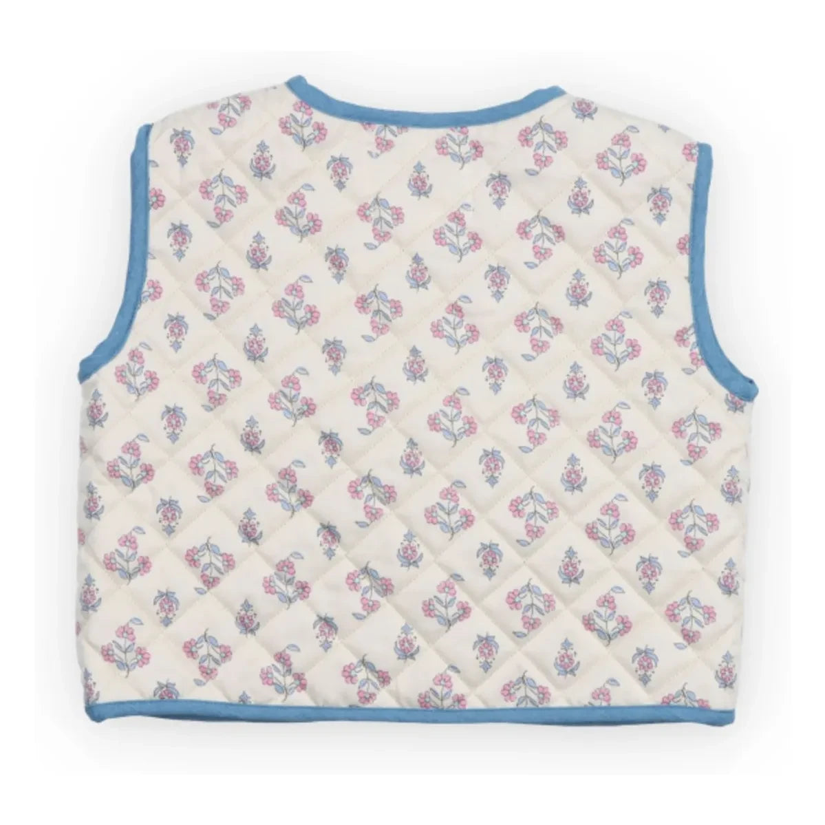 the new society - Chaleco sin mangas con estampado floral Clavel | Crudo