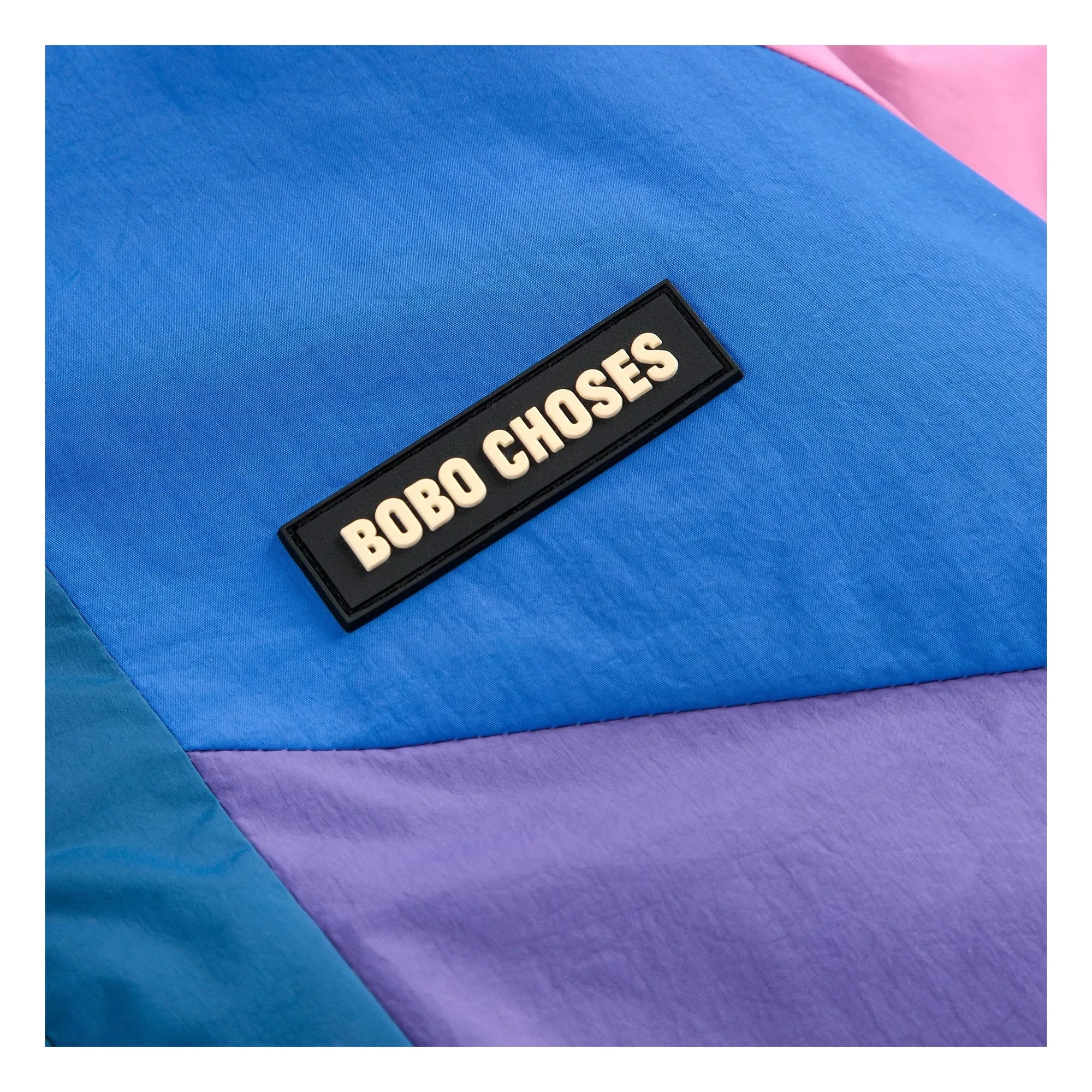 Bobo Choses - Chubasquero Reversible Impermeable con Estampado de Trébol de Fibras Recicladas | Morado