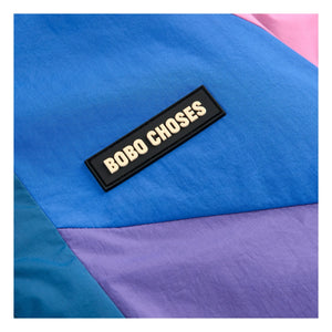 Bobo Choses - Chubasquero Reversible Impermeable con Estampado de Trébol de Fibras Recicladas | Morado