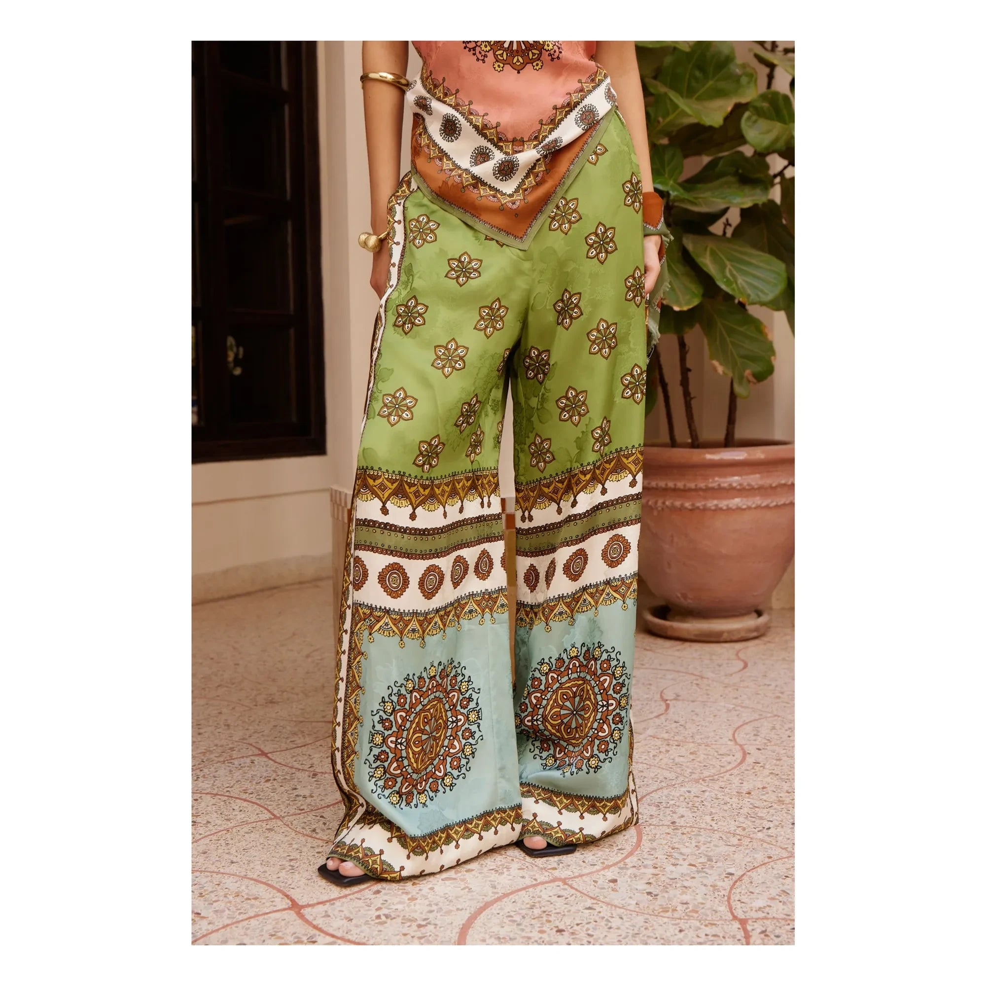 Alémais - Pantalón Contina | Verde
