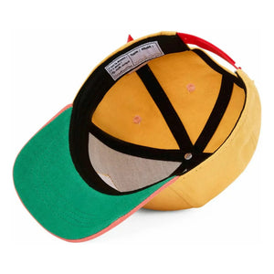 Hello Hossy - Gorra de algodón orgánico con visera curva Mini Sunset | Amarillo