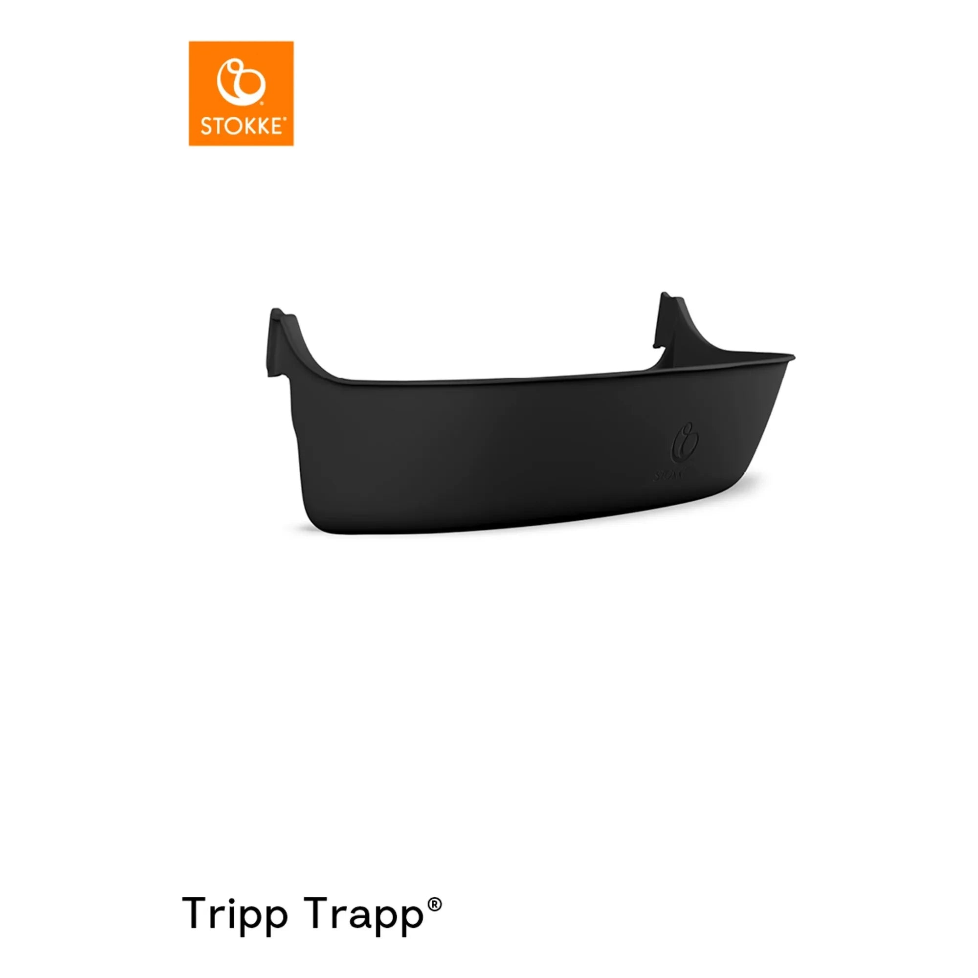 Stokke® - Recipiente de almacenaje para tronas Tripp Trapp® | Negro