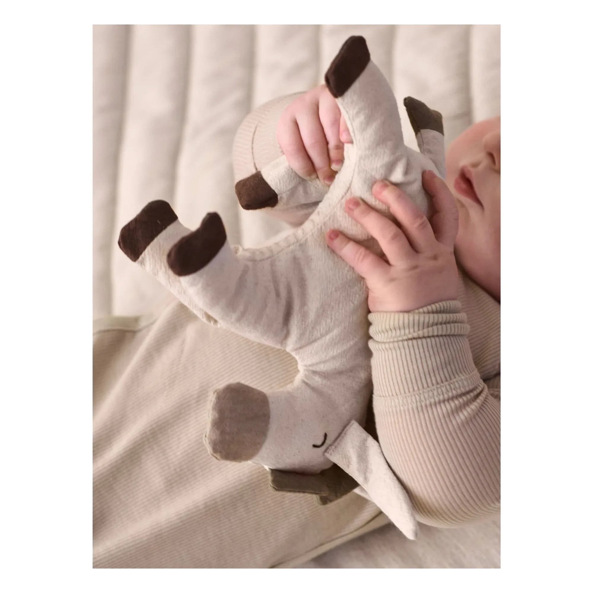 Ferm Living Kids - Burro de peluche | Blanco