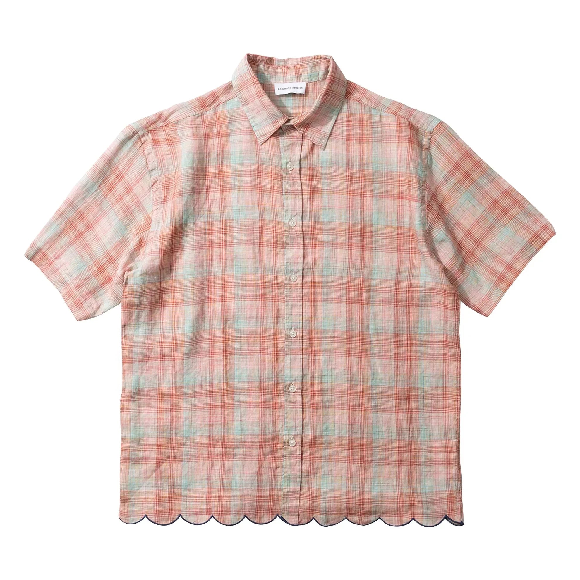 Edmmond Studios - Camisa Carreaux | Rosa jaspeado