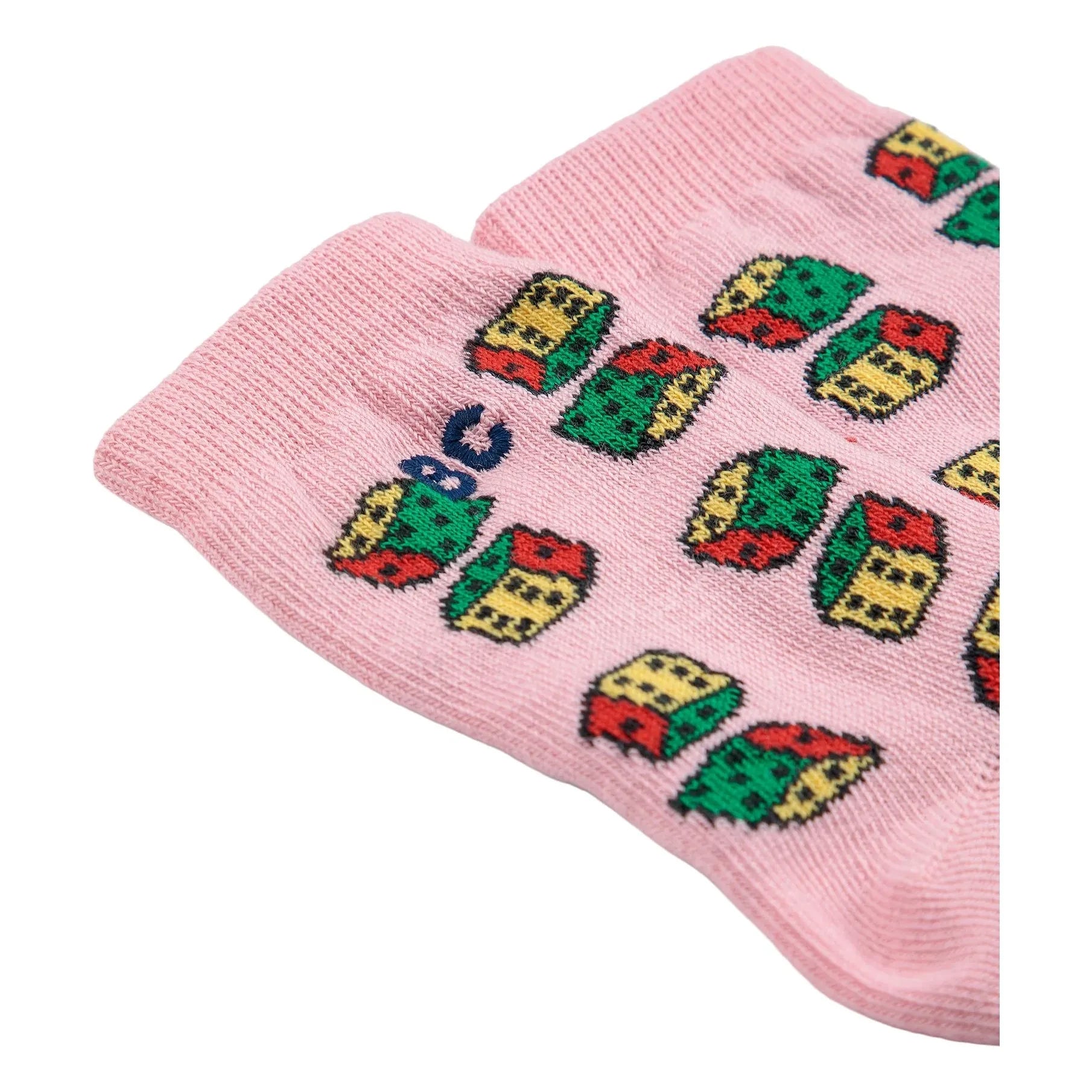 Bobo Choses - Calcetines Dés de algodón orgánico | Rosa