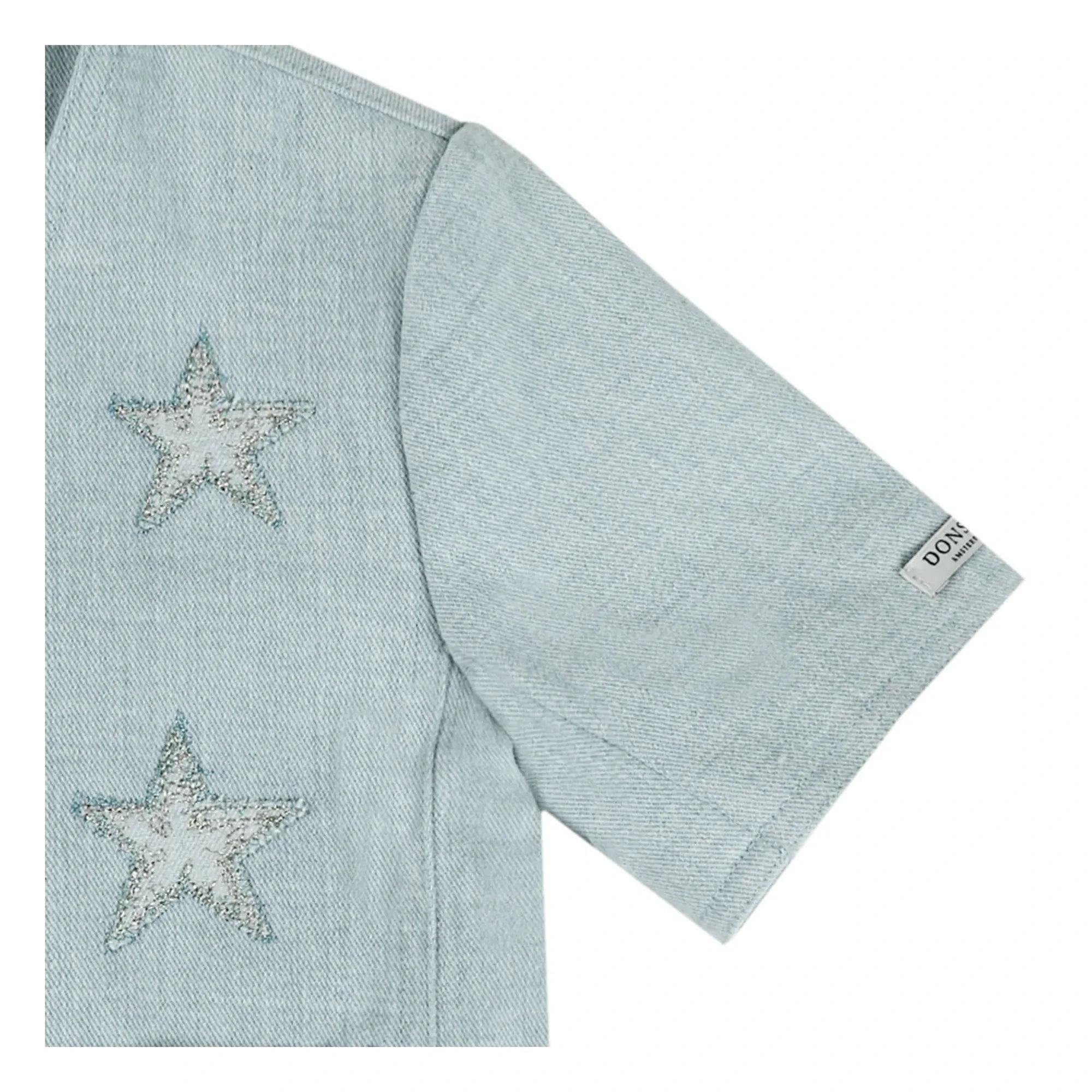 Donsje - Chaqueta Chellèe Estrellas Vaquera | Azul claro