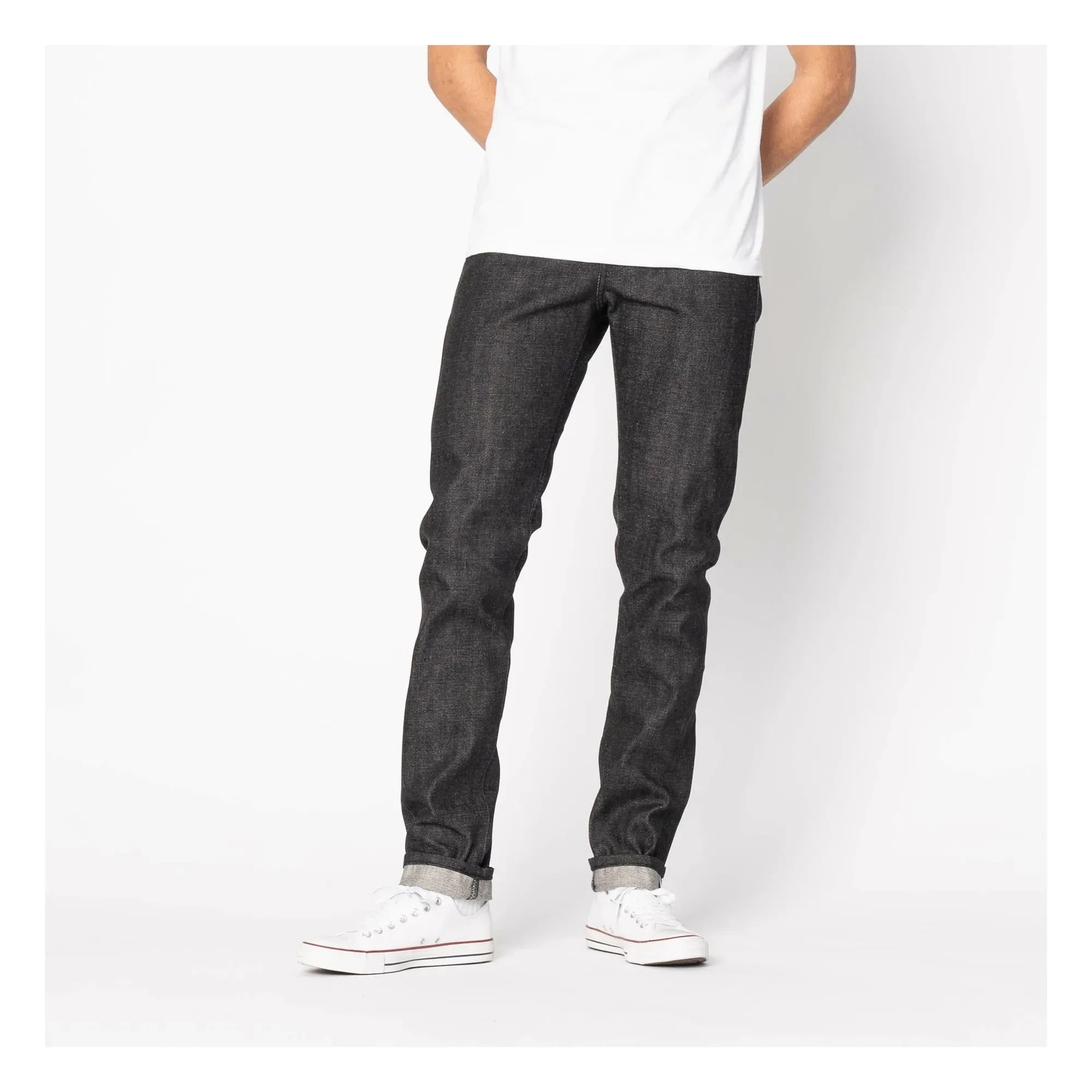 Naked & Famous - Jean Super Guy Yatagarasu Selvedge | Negro