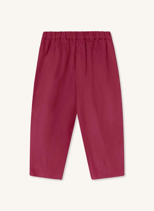Fliink - Pantalones Dolly Rojos con Volantes