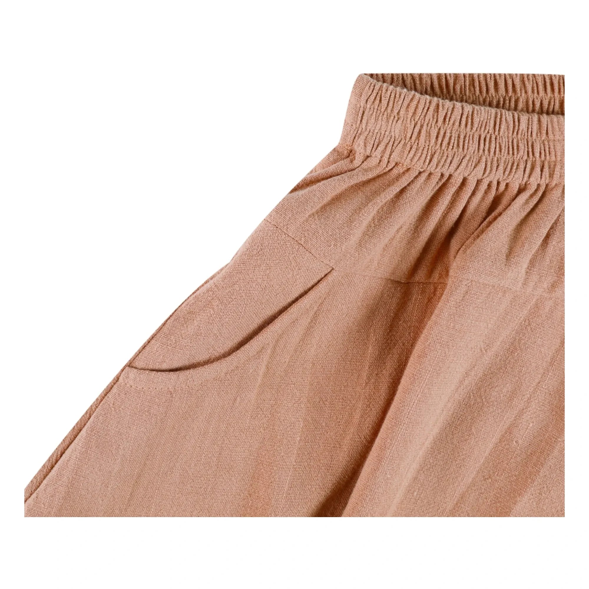 Donsje - Shorts de lino Mazena | Coral