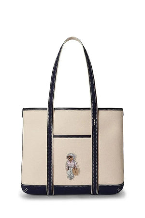 Bolso tote de algodón para mujer Polo Ralph Lauren